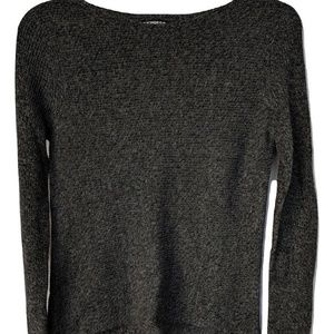 Express Women's Long Sleeve Gray Light Sweater